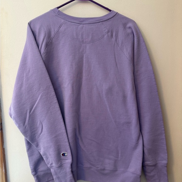 Champion Lavender Athletic Sweatshirt - Picture 3 of 3